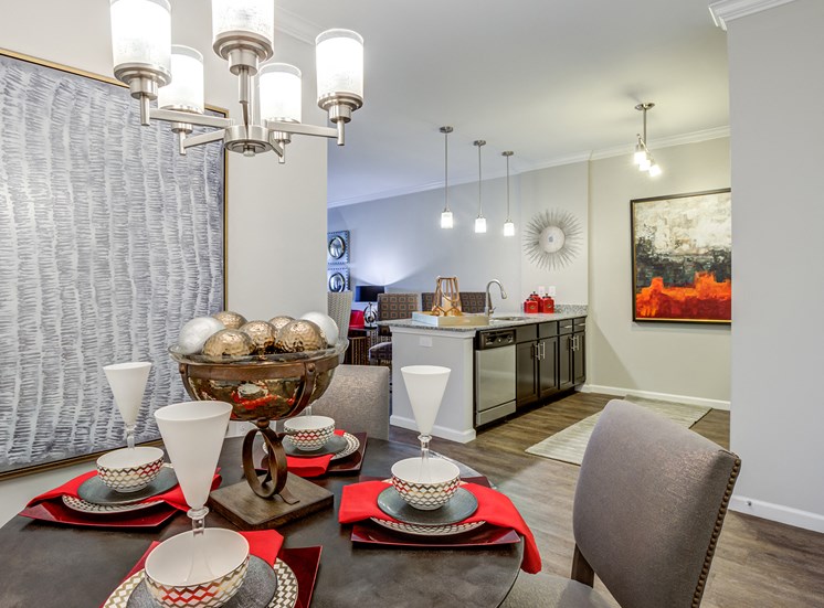 Dining Room at Greymont Village Apartments